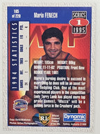 NRL 1995 Dynamic Series 1 Base Card #165 Mario Fenech South Queensland Crushers