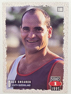 NRL 1995 Dynamic Series 1 Base Card #166 Dale Shearer South Queensland Crushers