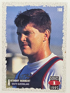 NRL 1995 Dynamic Series 1 Base Card #168 Anthony Herbert South Queensland Crushers