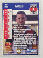 NRL 1995 Dynamic Series 1 Base Card #177 Matt Fuller Western Reds