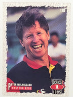 NRL 1995 Dynamic Series 1 Base Card #180 Peter Mulholland Western Reds