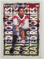 NRL 1995 Dynamic Series 1 Base Card #188 Anthony Mundine St George Dragons