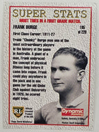 NRL 1995 Dynamic Series 1 Base Card #195 Frank Burge Glebe