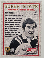 NRL 1995 Dynamic Series 1 Base Card #202 Ken Irvine North Sydney Bears