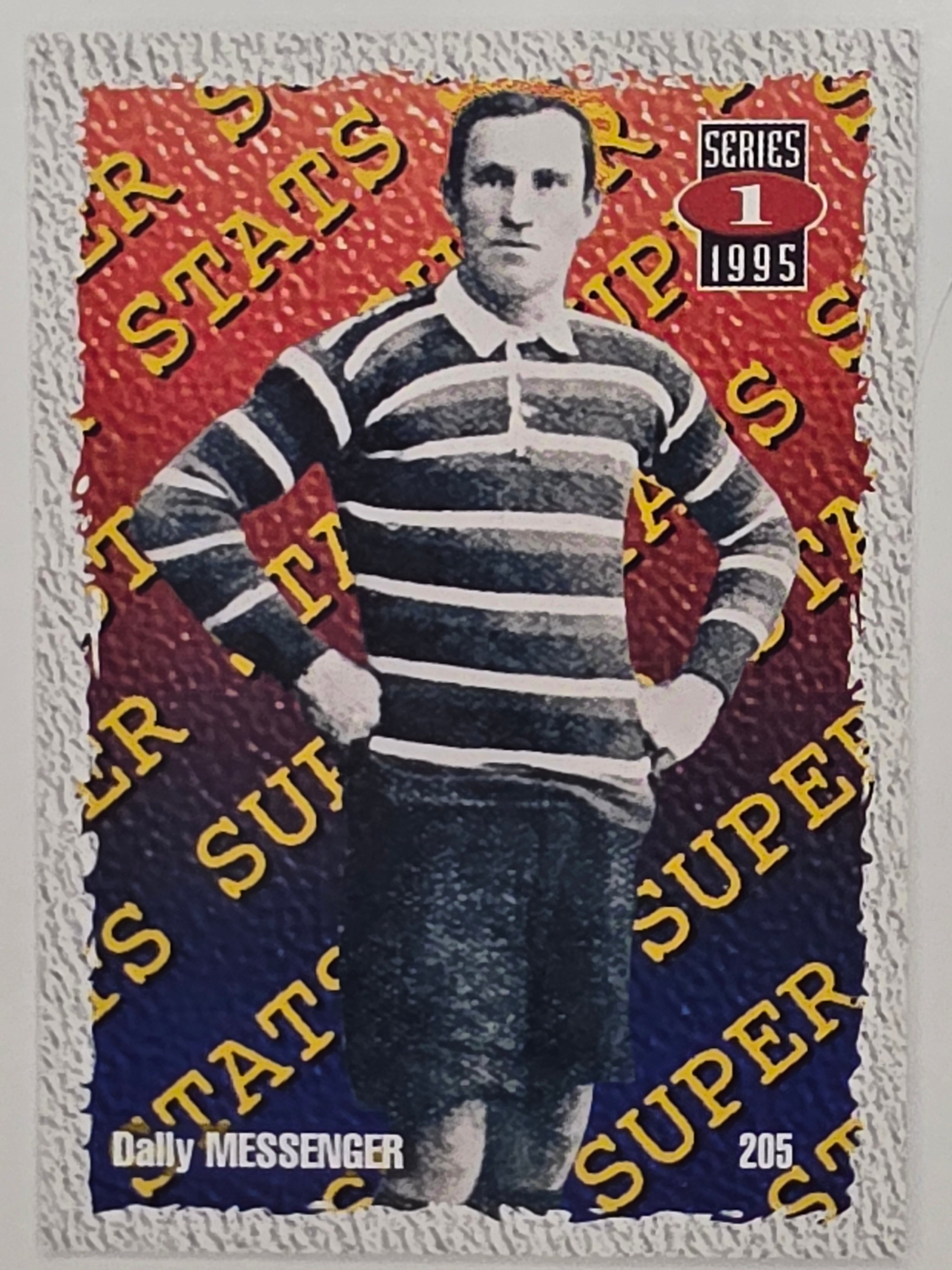 NRL 1995 Dynamic Series 1 Base Card #205 Dally Messenger Eastern Suburbs Roosters