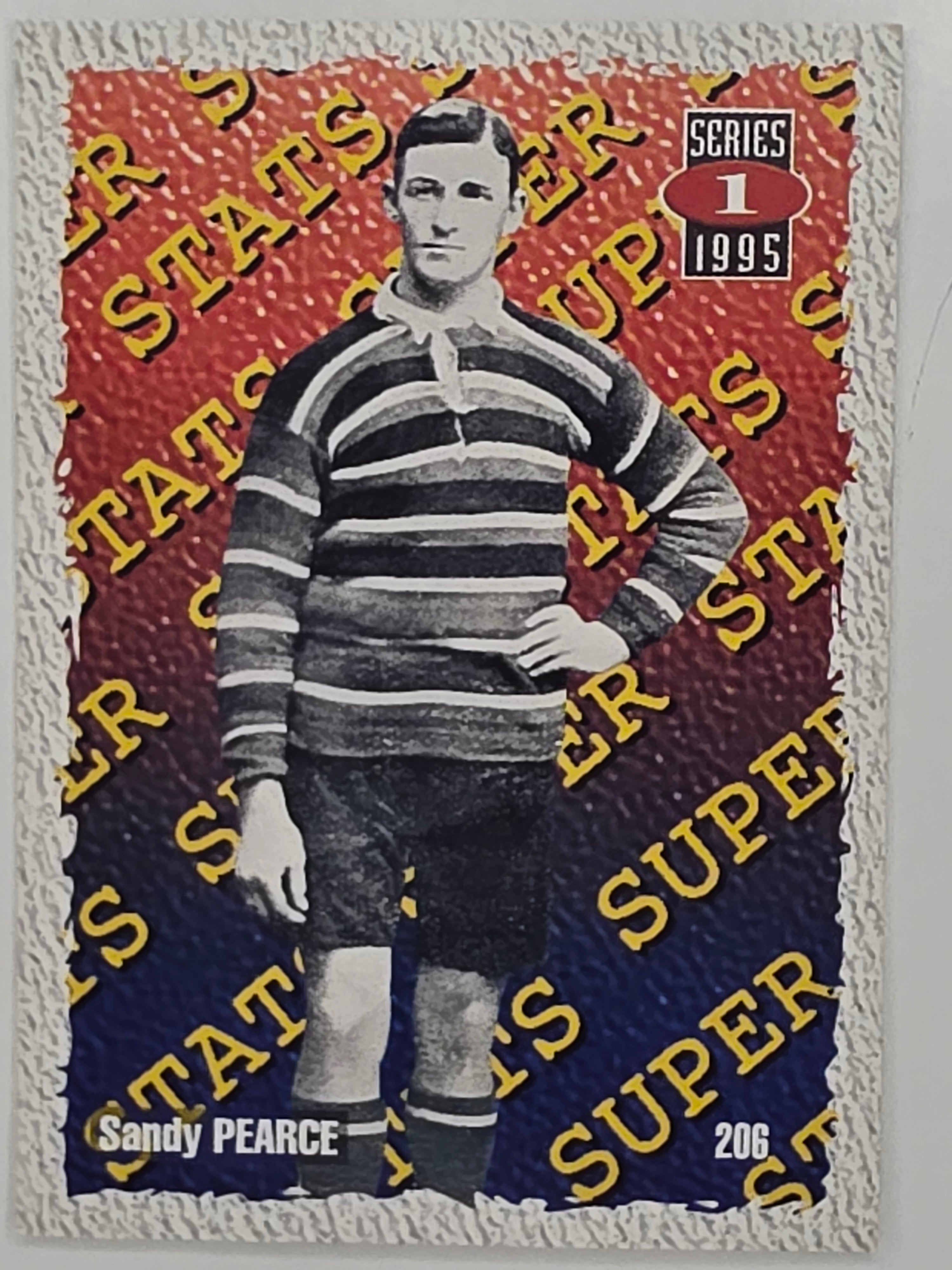 NRL 1995 Dynamic Series 1 Base Card #206 Sandy Pearce Eastern Suburbs Roosters