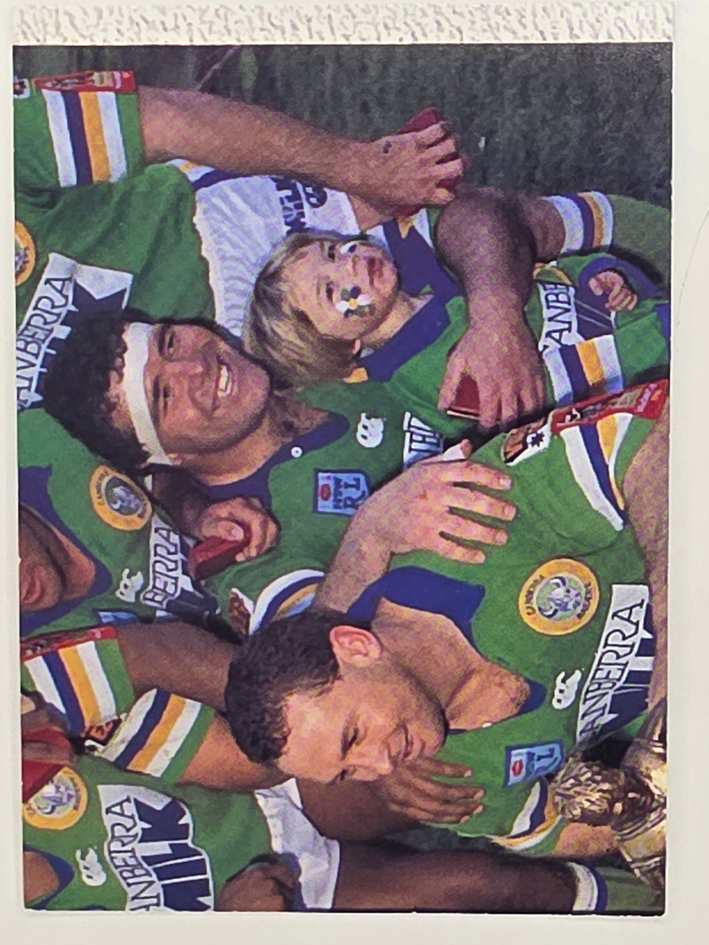 NRL 1995 Dynamic Series 1 Base Card #209 Steve Walters Canberra Raiders