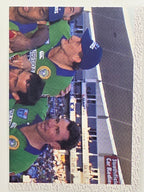 NRL 1995 Dynamic Series 1 Base Card #210 Countdown to Kickoff Canberra Raiders