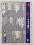 NRL 1995 Dynamic Series 1 Base Card #220 Checklist
