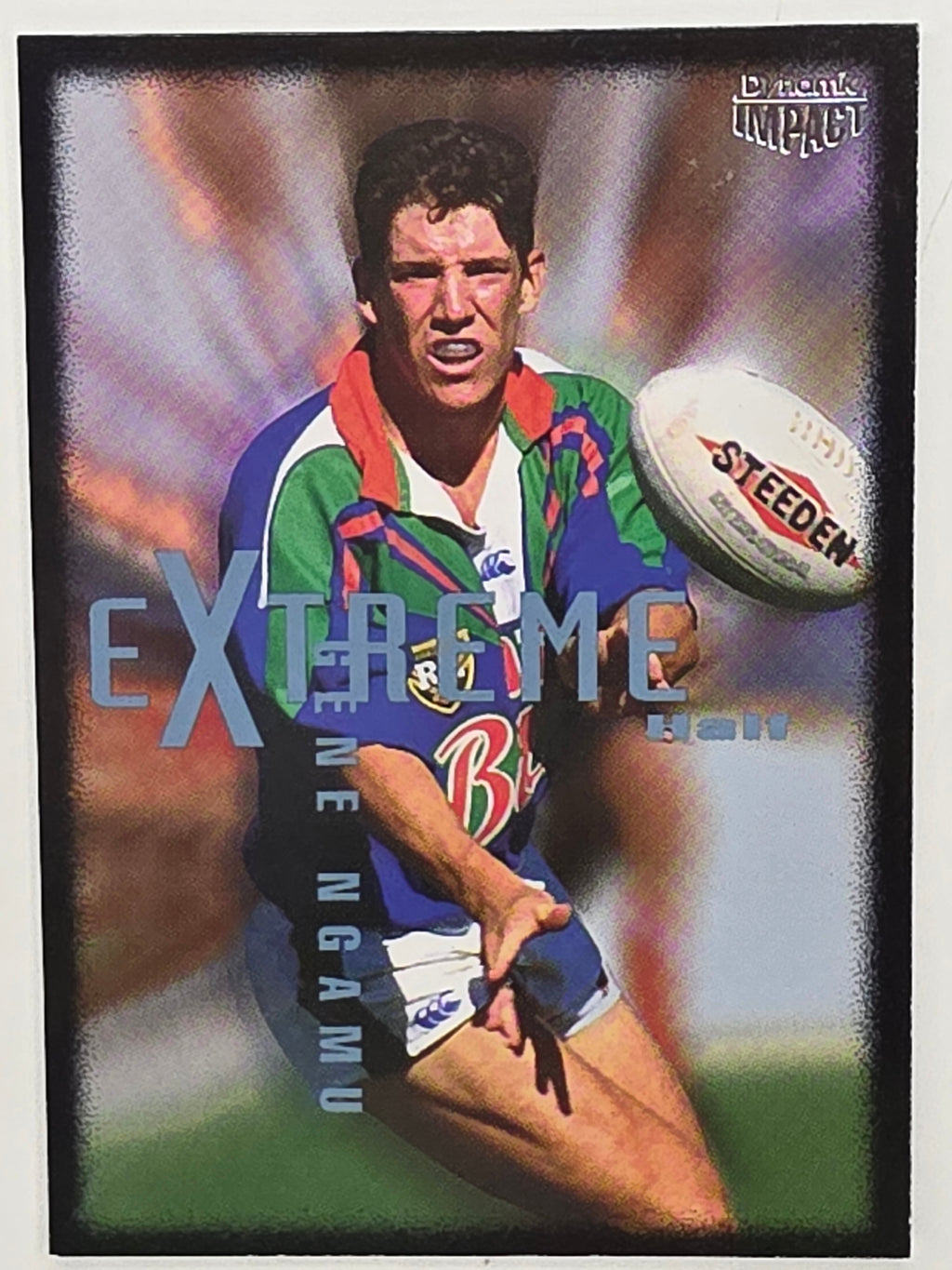 1995 Dynamic Series 3 Winfield Cup Tribute #002 Gene Ngamu Auckland Warriors