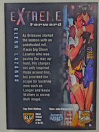 1995 Dynamic Series 3 Winfield Cup Tribute #004 Glenn Lazarus Brisbane Broncos