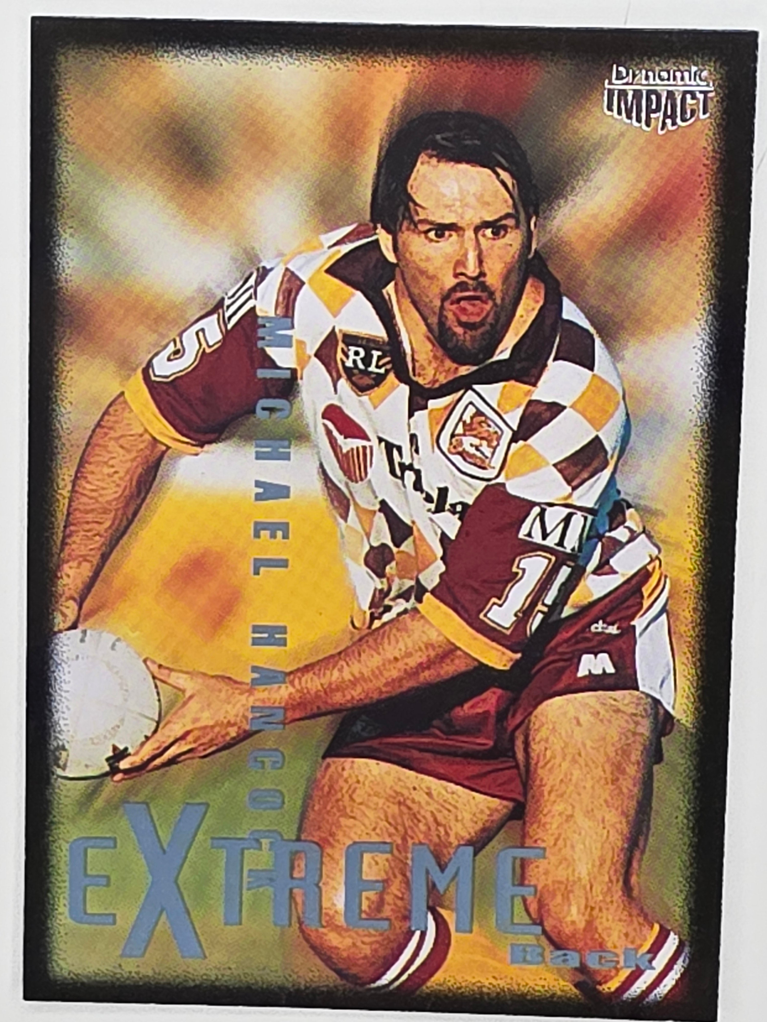 1995 Dynamic Series 3 Winfield Cup Tribute #006 Michael Hancock Brisbane Broncos