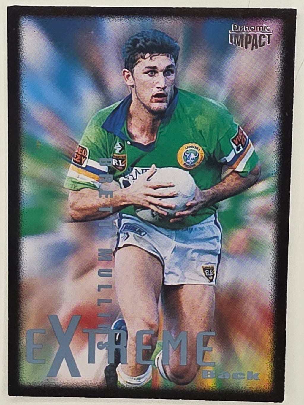 1995 Dynamic Series 3 Winfield Cup Tribute #009 Brett Mullins Canberra Raiders