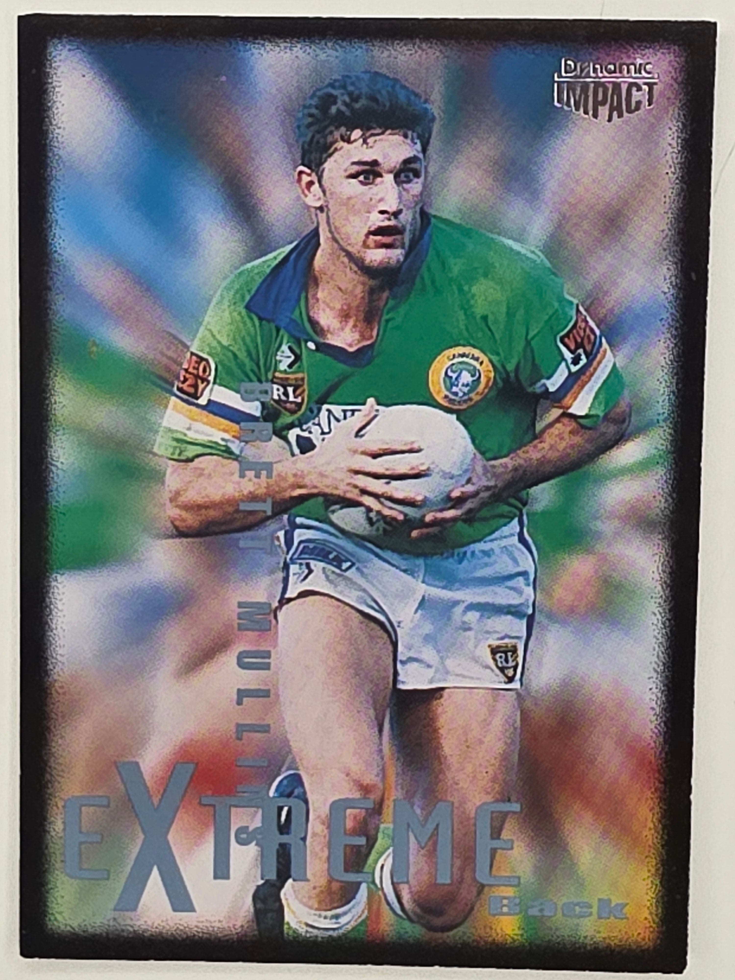 1995 Dynamic Series 3 Winfield Cup Tribute #009 Brett Mullins Canberra Raiders