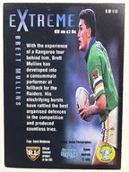 1995 Dynamic Series 3 Winfield Cup Tribute #009 Brett Mullins Canberra Raiders
