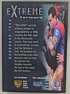 1995 Dynamic Series 3 Winfield Cup Tribute #022 Paul Harragon Newcastle Knights