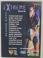 1995 Dynamic Series 3 Winfield Cup Tribute #027 David Bouveng North Queensland Cowboys