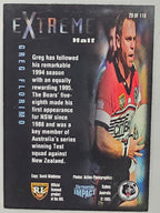 1995 Dynamic Series 3 Winfield Cup Tribute #029 Greg Florimo North Sydney Bears