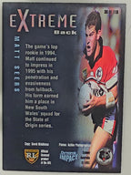 1995 Dynamic Series 3 Winfield Cup Tribute #030 Matt Seers North Sydney Bears