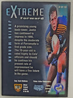1995 Dynamic Series 3 Winfield Cup Tribute #031 Justin Morgan Parramatta Eels