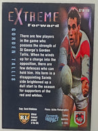 1995 Dynamic Series 3 Winfield Cup Tribute #037 Gorden Tallis St George Dragons