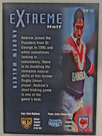 1995 Dynamic Series 3 Winfield Cup Tribute #050 Andrew Walker Eastern Suburbs Roosters