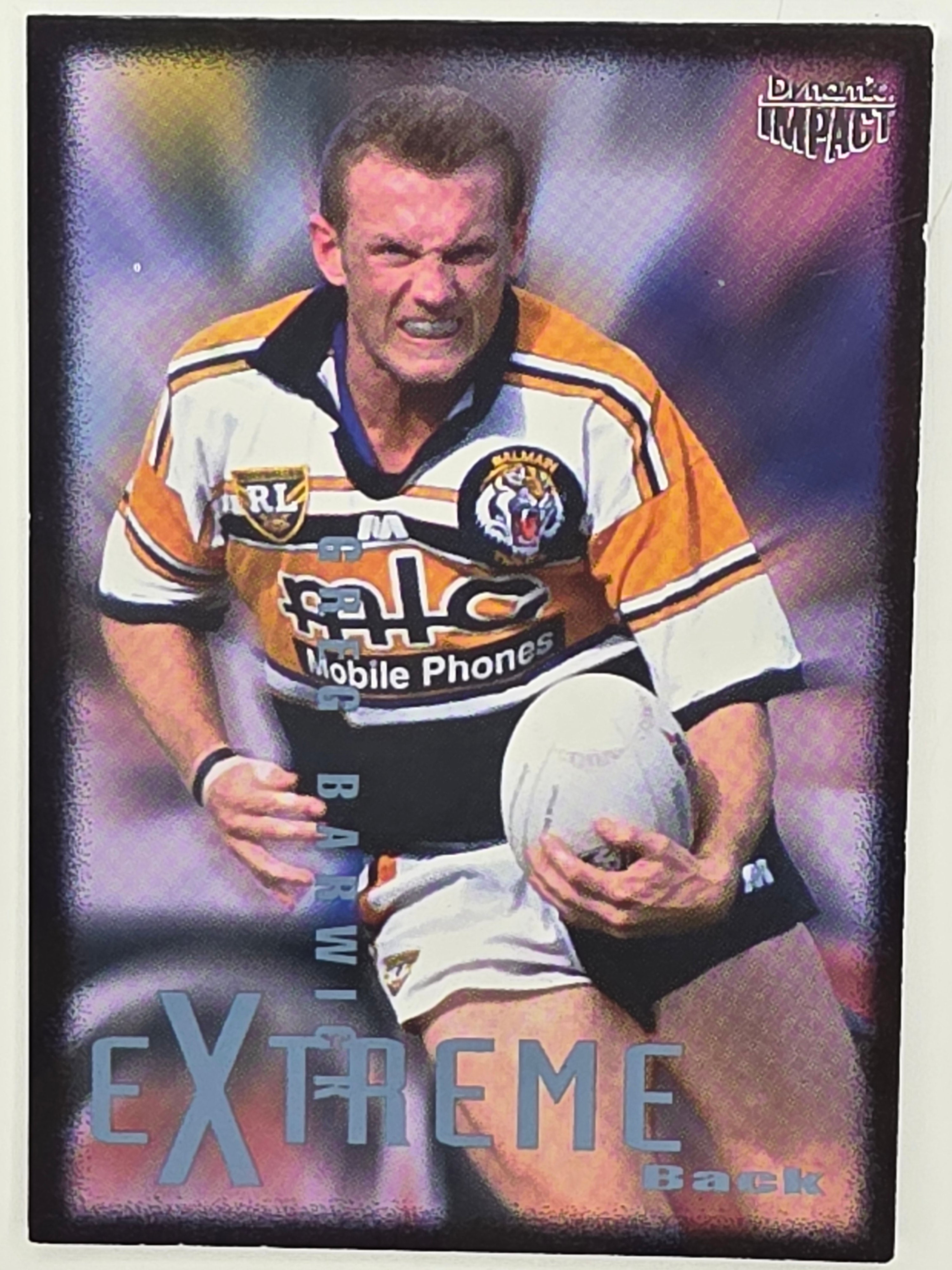 1995 Dynamic Series 3 Winfield Cup Tribute #054 Greg Barwick Sydney Tigers