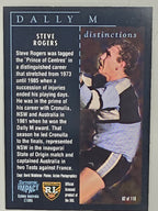 1995 Dynamic Series 3 Winfield Cup Tribute #062 Steve Rogers Cronulla Sutherland Sharks
