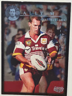 1995 Dynamic Series 3 Winfield Cup Tribute #072 Allan Langer Brisbane Broncos