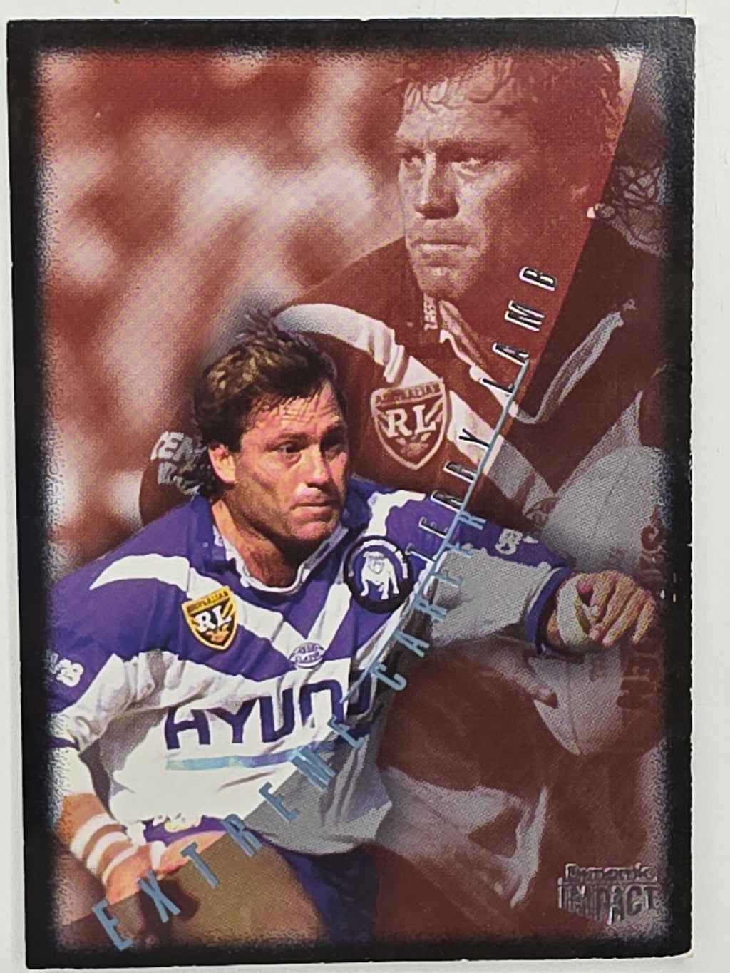 1995 Dynamic Series 3 Winfield Cup Tribute #078 Terry Lamb Canterbury Bankstown Bulldogs