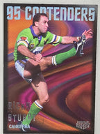 1995 Dynamic Series 3 Winfield Cup Tribute #083 Ricky Stuart Canberra Raiders