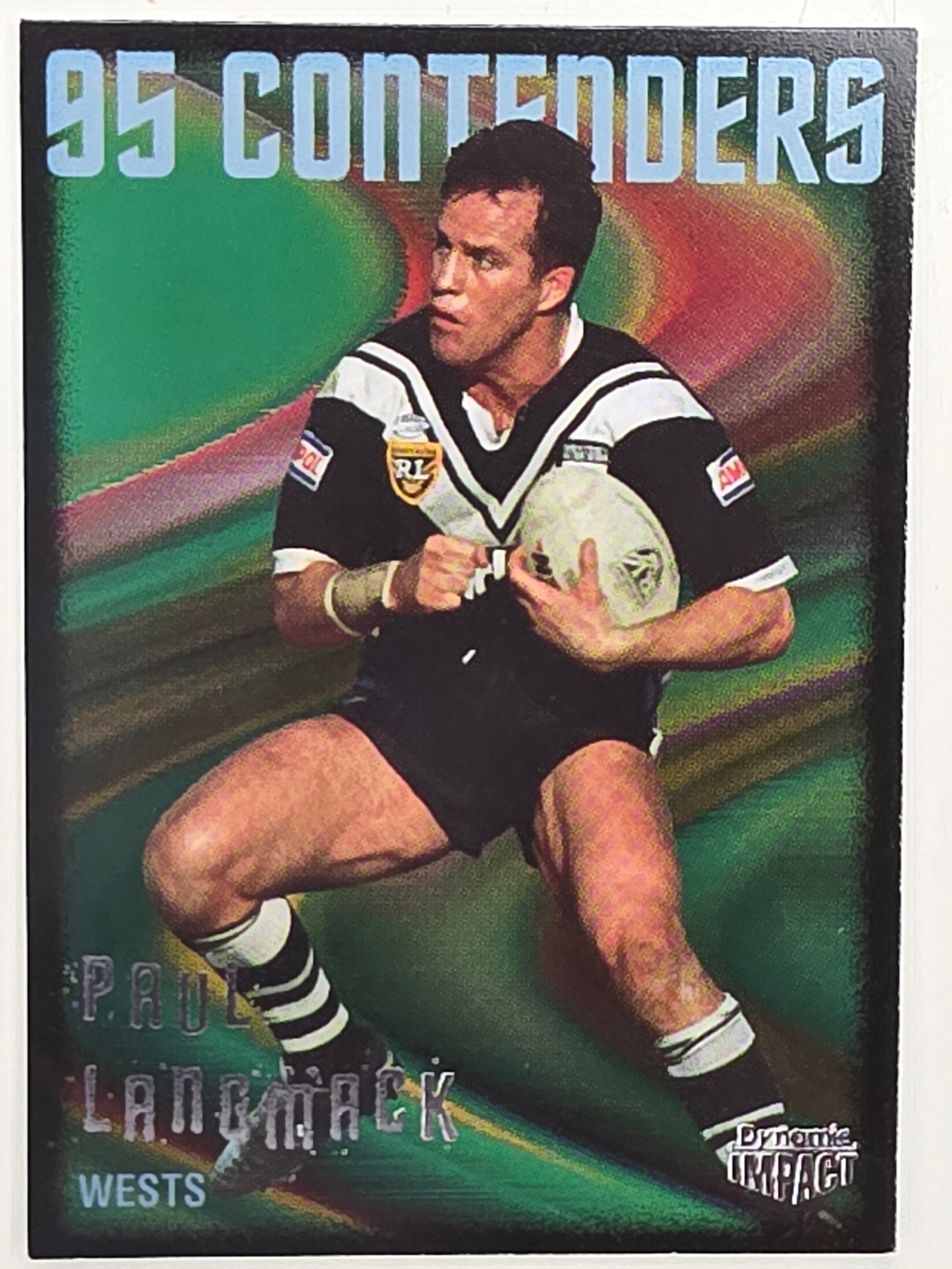 1995 Dynamic Series 3 Winfield Cup Tribute #087 Paul Langmack Western Suburbs Magpies