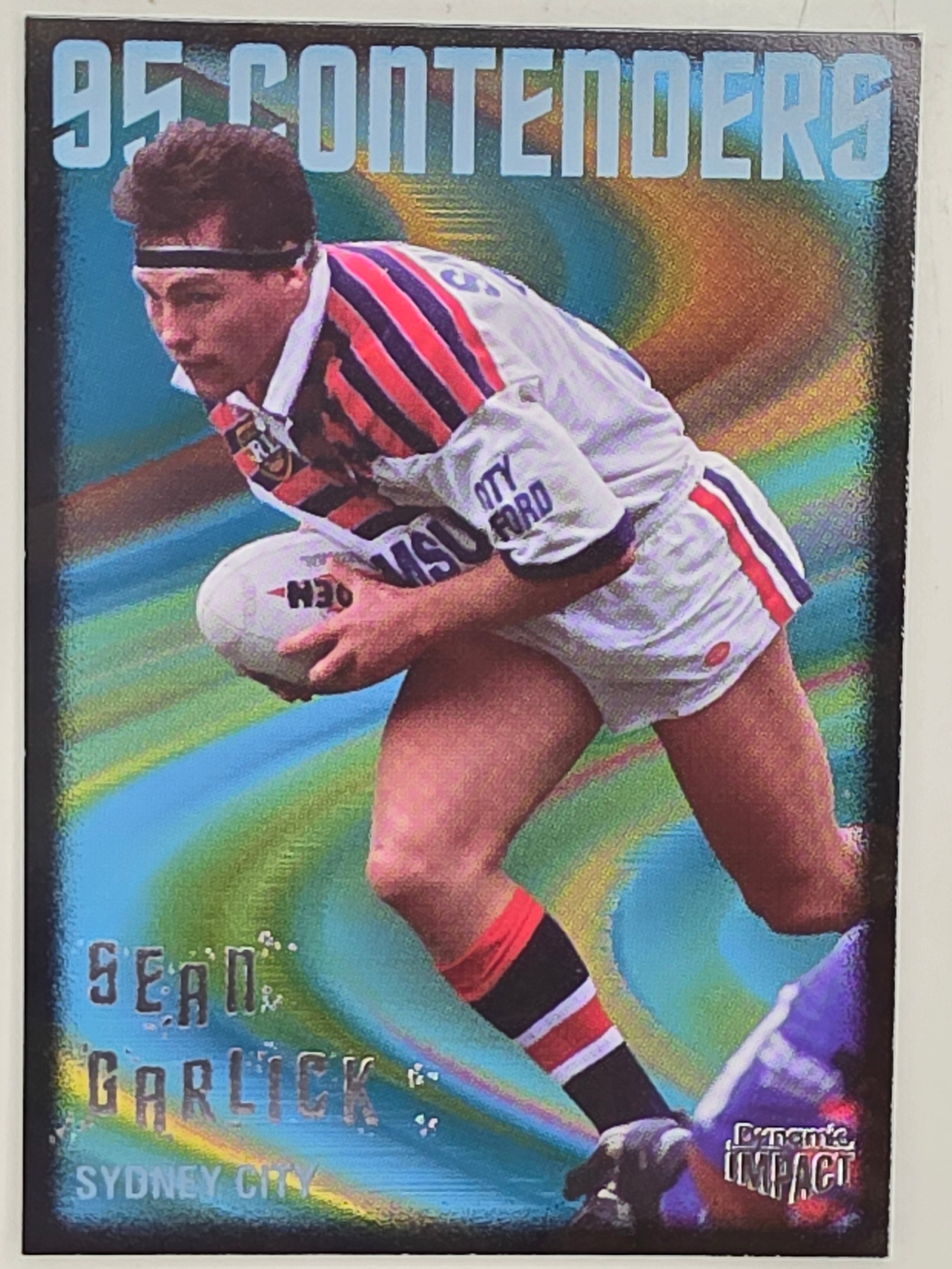 1995 Dynamic Series 3 Winfield Cup Tribute #089 Sean Garlick Eastern Suburbs Roosters