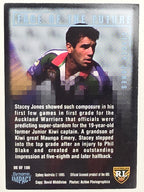 1995 Dynamic Series 3 Winfield Cup Tribute #096 Stacey Jones Auckland Warriors