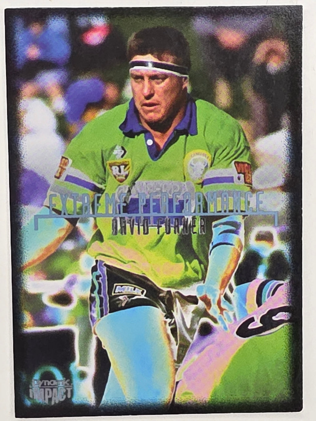 1995 Dynamic Series 3 Winfield Cup Tribute #102 David Furner Canberra Raiders