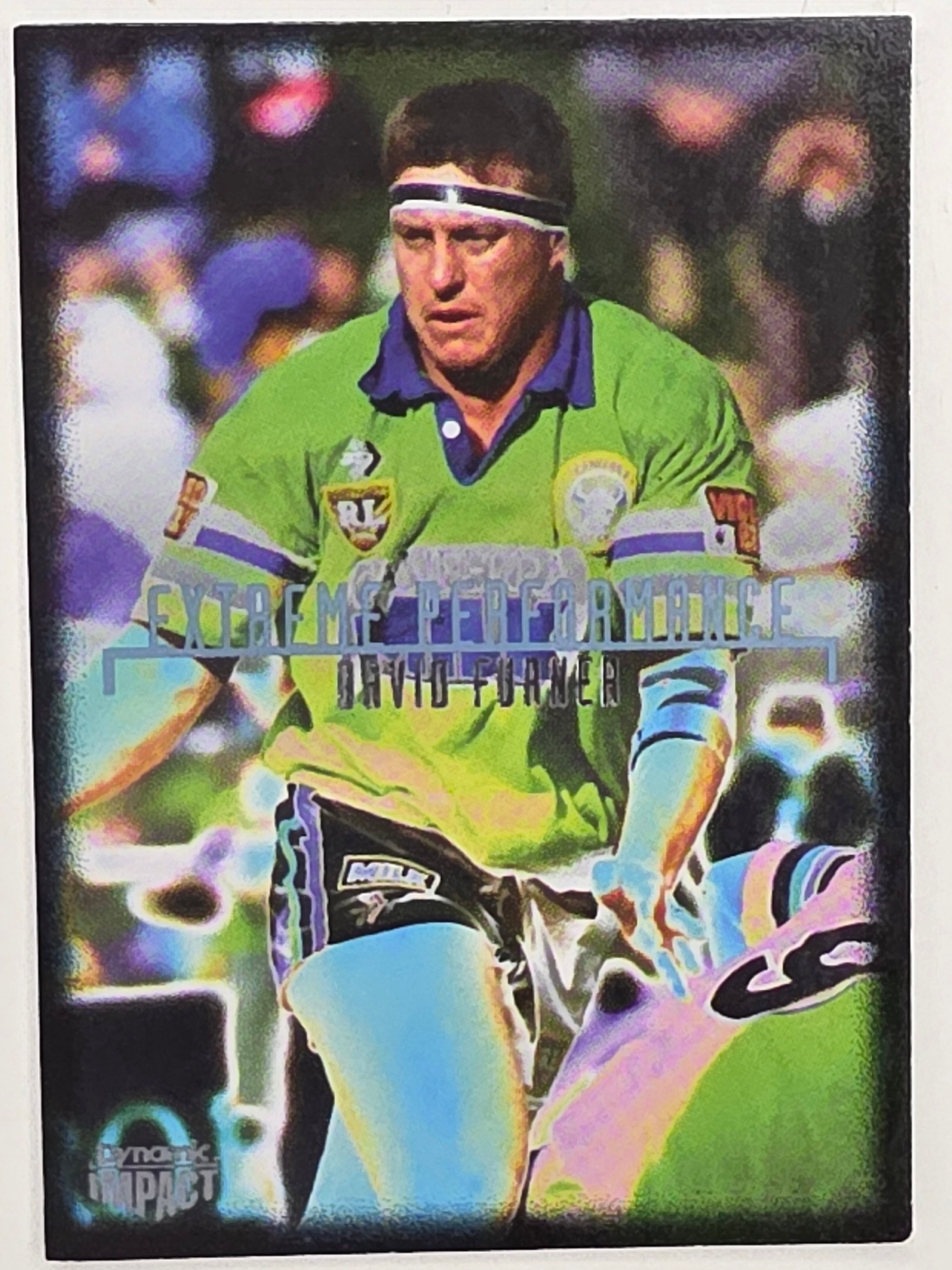 1995 Dynamic Series 3 Winfield Cup Tribute #102 David Furner Canberra Raiders