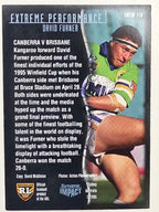 1995 Dynamic Series 3 Winfield Cup Tribute #102 David Furner Canberra Raiders
