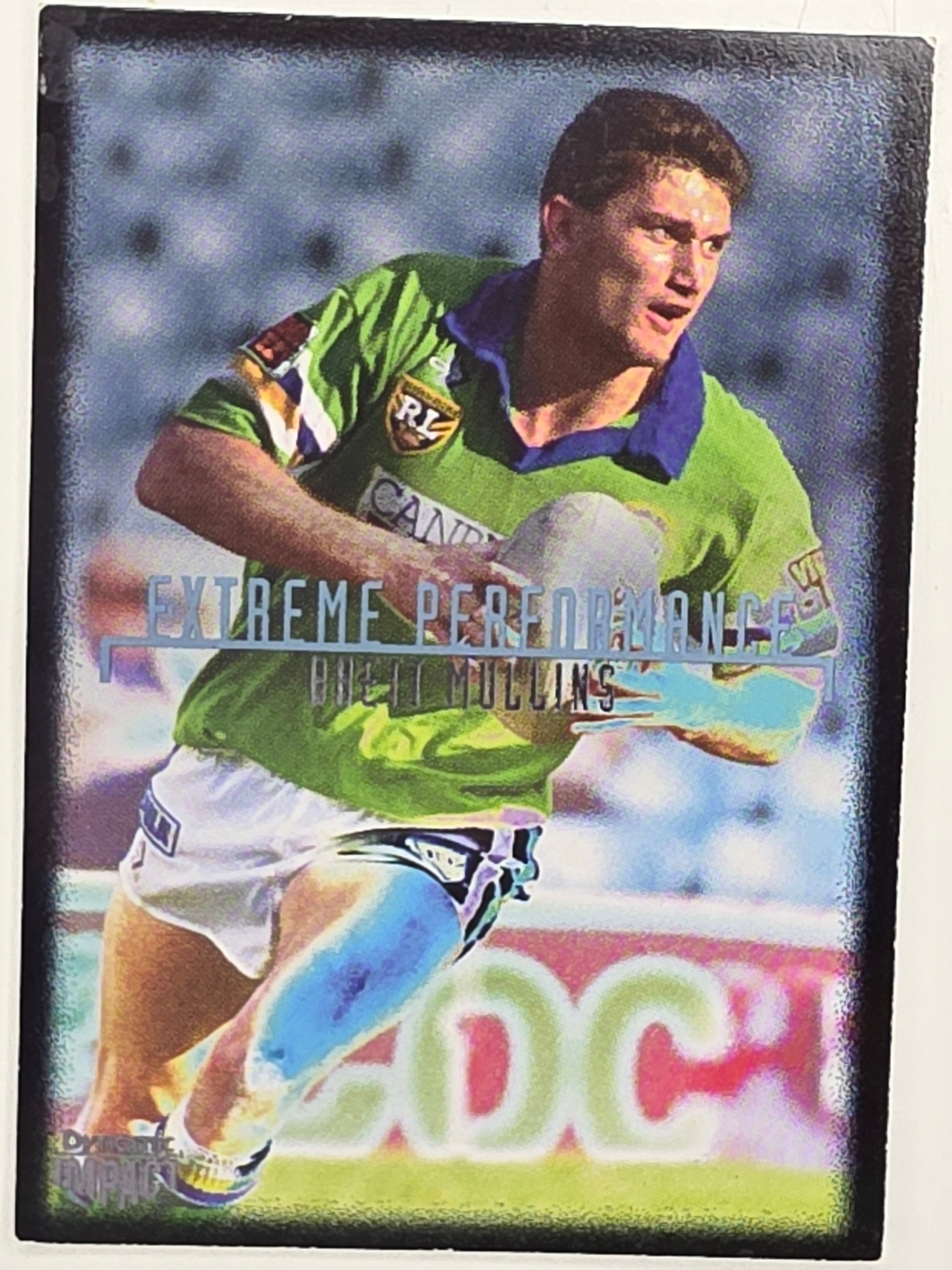 1995 Dynamic Series 3 Winfield Cup Tribute #106 Brett Mullins Canberra Raiders