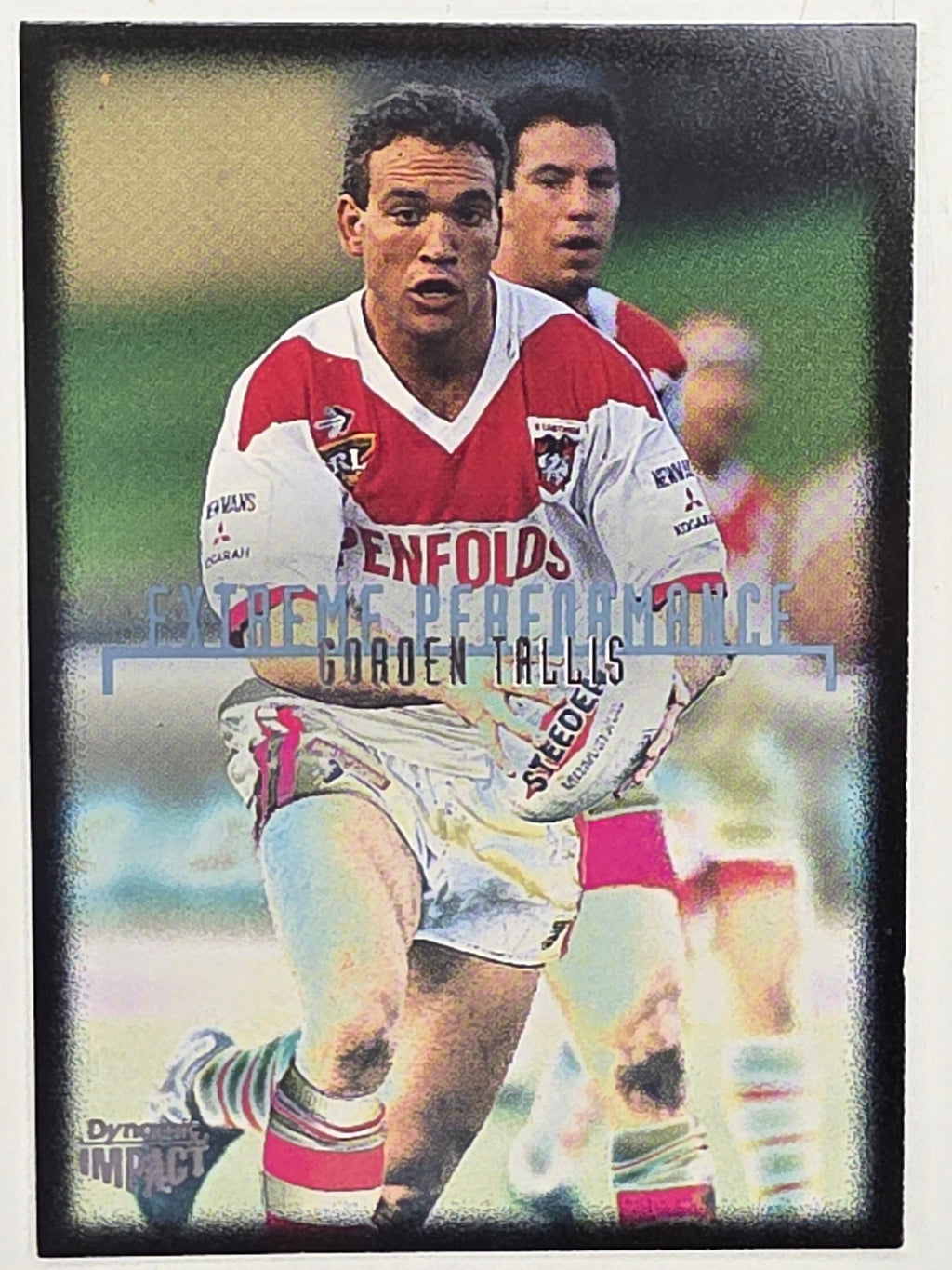 1995 Dynamic Series 3 Winfield Cup Tribute #107 Gorden Tallis St George Dragons