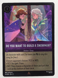 Disney Lorcana Winterspell COLDFOIL #61/204 Do You Want to Build a Snowman?|Rare