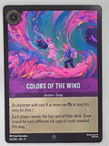 Disney Lorcana Winterspell COLDFOIL #64/204 Colours of the Wind | Super Rare