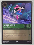 Disney Lorcana Winterspell COLDFOIL #72/204 Minnie Mouse -Spinning Skater|Common
