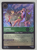 Disney Lorcana Winterspell COLDFOIL #84/204 Copper - Champion of the Forest Rare