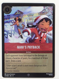 Disney Lorcana Winterspell COLDFOIL #127/204 Nani's Payback | Super Rare