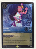 Disney Lorcana Winterspell COLDFOIL #155/204 Moana - Curious Explorer | Legendary