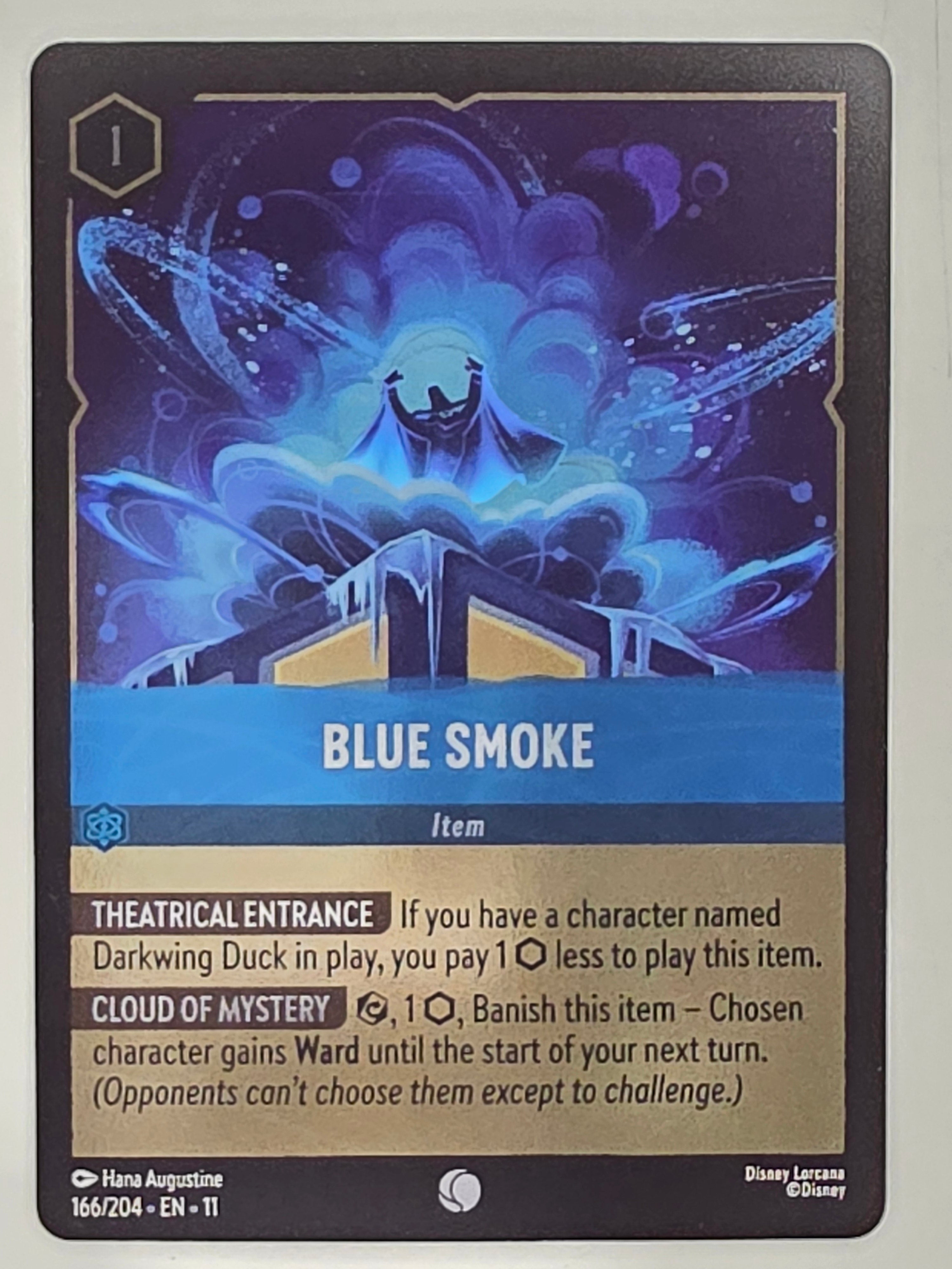 Disney Lorcana Winterspell COLDFOIL #166/204 Blue Smoke | Common