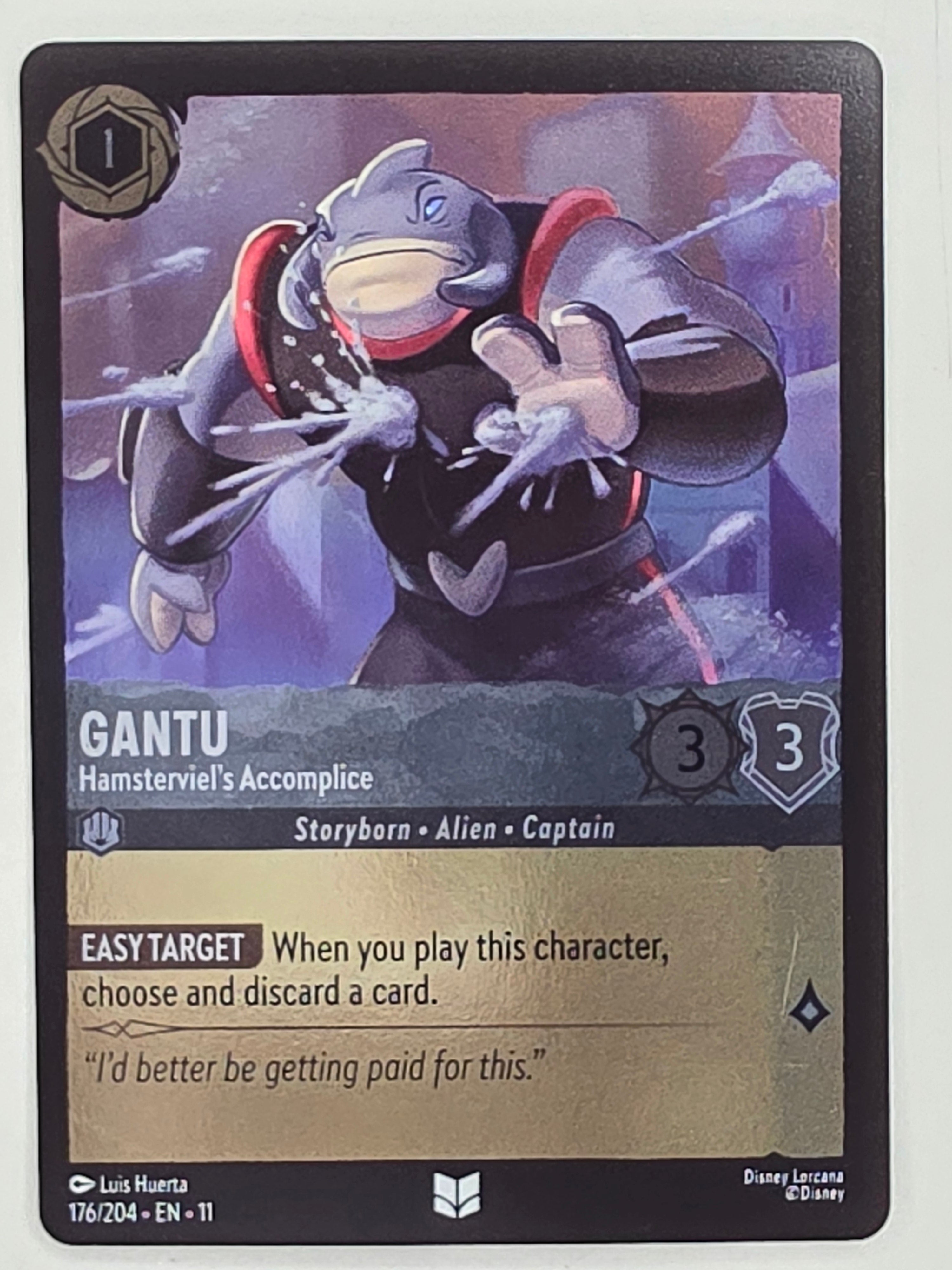 Disney Lorcana Winterspell COLDFOIL #176/204 Gantu - Hamsterviel's Accomplice | Uncommon