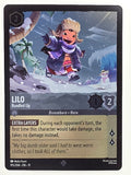 Disney Lorcana Winterspell COLDFOIL #195/204 Lilo - Bundled Up | Super Rare