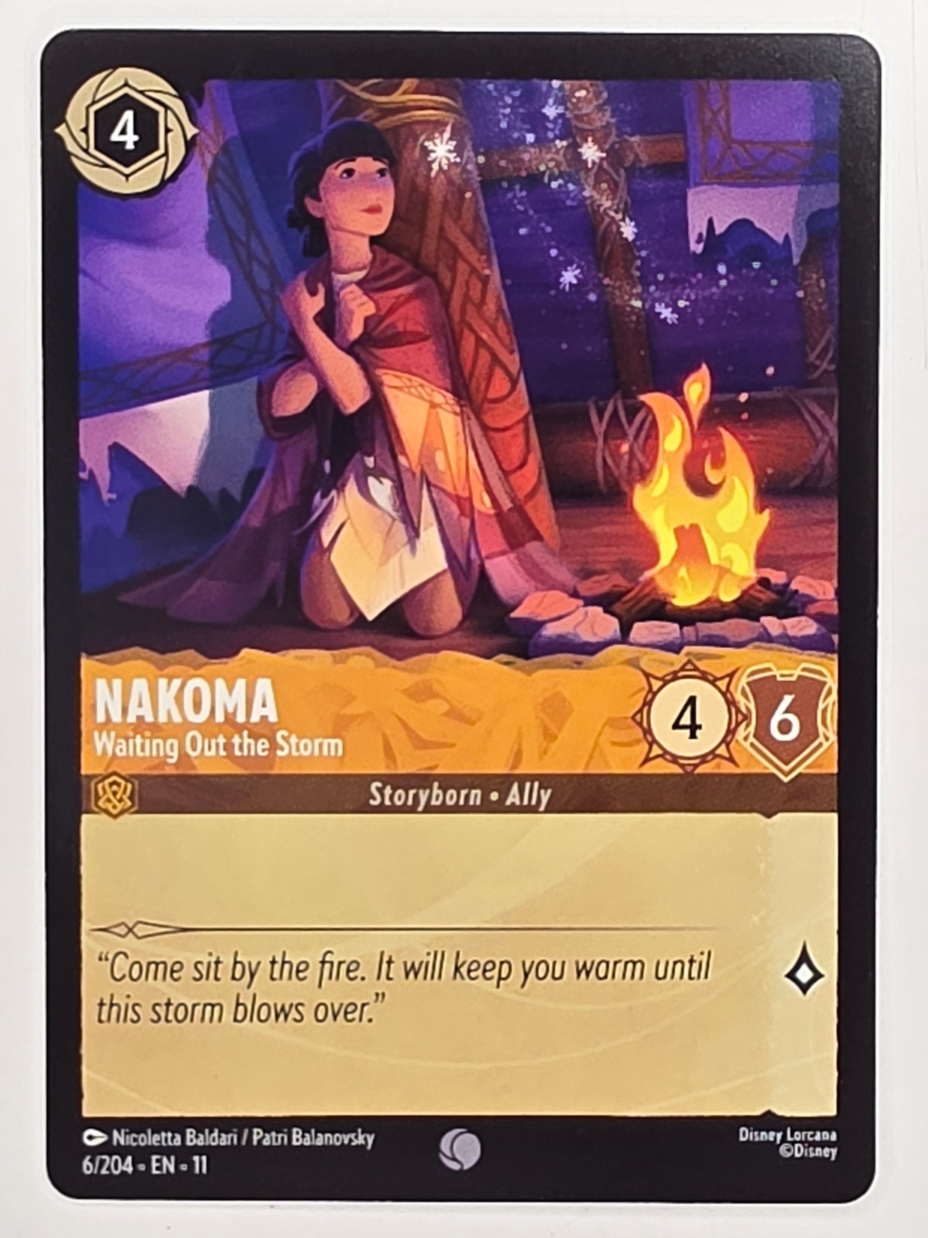 Disney Lorcana Winterspell #6/204 Nakoma - Waiting Out the Storm | Common
