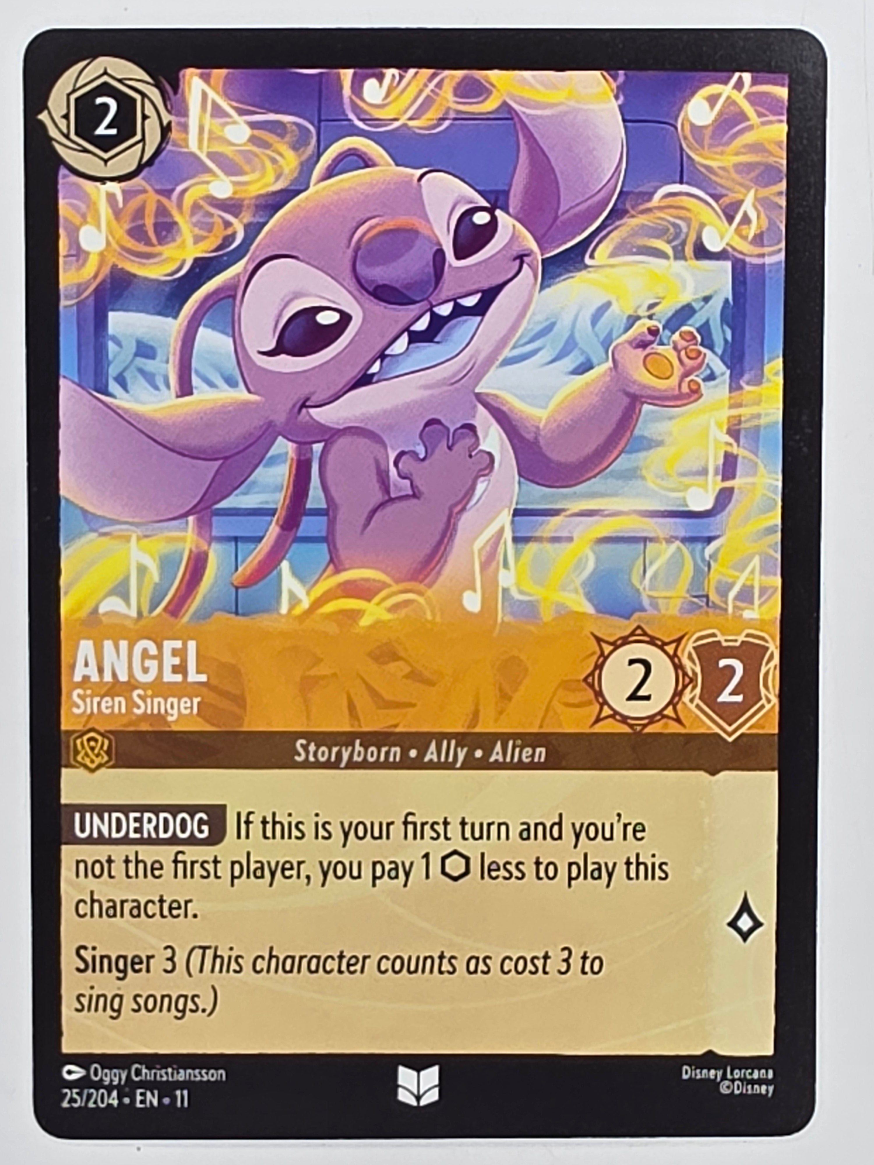 Disney Lorcana Winterspell #25/204 Angel - Siren Singer | Uncommon